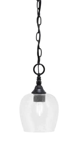 1 Light Chain Hung Mini Pendant 10.75 x 6 Inch by Toltec 11-BC-4810 - 11-BC-4810