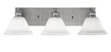 Edge 3 Light Vanity Light 24.75 Inch Length by Toltec - 1163-ES-311