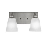 Edge 2 Light Vanity Light 13.5 Inch Length by Toltec - 1162-BN-460