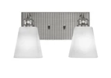 Edge 2 Light Vanity Light 13.5 Inch Length by Toltec - 1162-BN-460