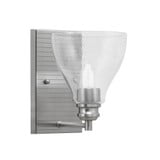 Edge 1 Light Wall Sconce 6.25 Inch Wide by Toltec - 1161-47