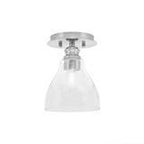 Edge 1 Light 6.25 Inch Wide Semi Flush Mount by Toltec - 1160-6.25