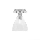 Edge 1 Light 6.25 Inch Wide Semi Flush Mount by Toltec - 1160-6.25