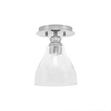 Edge 1 Light 6.25 Inch Wide Semi Flush Mount by Toltec - 1160-6.25