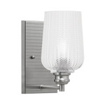 Edge 1 Light Wall Sconce 9.75 Inch Tall by Toltec - 1161-42