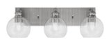 Edge 3 Light Vanity Light 24 Inch Length by Toltec - 1163-ES-4100