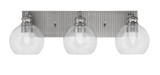 Edge 3 Light Vanity Light 24 Inch Length by Toltec - 1163-ES-4100