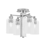 Edge 4 Light 13.75 Inch Wide Semi Flush Mount by Toltec - 1157-137513