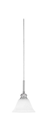 Edge 1 Light Small Cord Pendant 9 Inch Tall by Toltec - 1152-7-9
