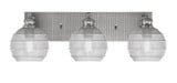 Edge 3 Light Vanity Light 23.75 Inch Length by Toltec - 1163-ES-5110