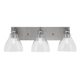 Edge 3 Light Vanity Light 24.25 Inch Length by Toltec - 1163-ES-4760