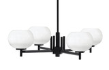 Franklin 4 Light Chandelier 7.25 Inch Tall and 29.5 Inch Wide by Toltec - 1204-725-295