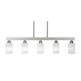 Edge 5 Light Mini Island Chandelier by Toltec - 1185-477540