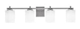 Franklin 4 Light Bath Bar 8.75 x 34.75 Inch by Toltec  - 1214-GP-541