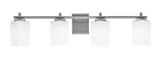 Franklin 4 Light Bath Bar 8.75 x 34.75 Inch by Toltec  - 1214-GP-541