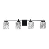 Franklin 4 Light Bath Bar 8.75 x 34.75 Inches by Toltec  - 1214-MB-549