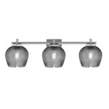 Franklin 3 Light Bath Bar 7.5 Inch Tall and 26.75 Inch Length by Toltec - 1213-75-2675