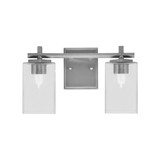 Franklin 2 Light Bath Bar 8.5 Inch Tall and 14.5 Inch Length by Toltec - 1212-85-145