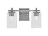 Franklin 2 Light Bath Bar 8.5 Inch Tall and 14.5 Inch Length by Toltec - 1212-85-145
