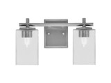 Franklin 2 Light Bath Bar 8.5 Inch Tall and 14.5 Inch Length by Toltec - 1212-85-145