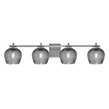 Franklin 4 Light Bath Bar 7.5 Inch Tall and 37 Inch Length by Toltec - 1214-75-37