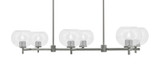 Franklin 6 Light Island 7.25 Inch Tall and 39 Inch Length by Toltec - 1226-725-39