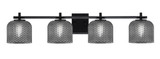 Franklin 4 Light Bath Bar 7.5 Inch Tall and 37.25 Inch Length by Toltec - 1214-75-3725