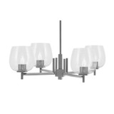 Franklin 4 Light Chandelier 8 Inch Tall and 28 Inch Wide by Toltec - 1204-8-28
