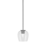 Franklin 1 Light Stem Hung Mini Pendant 6.5 Inch X 6 Inch Length by Toltec - 1201-65-6