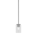 Franklin 1 Light Stem Hung Mini Pendant 6.5 Inch X 4 Inch Length by Toltec - 1201-65-4
