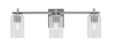 Franklin 3 Light Bath Bar 8.5 Inch Tall and 25 Inch Length by Toltec - 1213-85-25