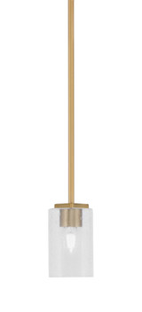 Franklin 1 Light Stem Hung Mini Pendant 6.5 Inch X 4 Inch Length by Toltec - 1201-65-4