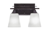 Uptowne 2 Light Steel Vanity Light 11.5 Inch Length by Toltec - 132--875-115