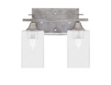 Uptowne 2 Light Vanity Light 11.5 Inch Wide by Toltec - 132-115-1025-115
