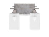 Uptowne 2 Light Vanity Light 11.5 Inch Wide by Toltec - 132-115-1025-115
