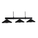Wellington 3 Light Island Pendant 54 Inch Length by Toltec - 1253-424
