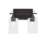 Uptowne 2 Light Vanity Light 11.5 Inch Length by Toltec - 132--1025-115