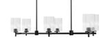 Franklin 6 Light Island 8.5 Inch Tall and 36 Inch Length by Toltec - 1226-85-36