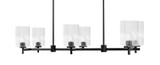 Franklin 6 Light Island 8.5 Inch Tall and 36 Inch Length by Toltec - 1226-85-36