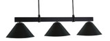 Wellington 3 Light Medium Island Pendant by Toltec - 1253-420