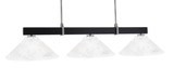 Wellington 3 Light Large Island Pendant by Toltec - 1253-11
