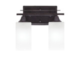 Uptowne 2 Light Vanity Light 11 Inch Length by Toltec - 132-DG-541