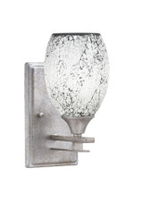 Uptowne 1 Light Fusion Glass Wall Sconce 10 Inch Tall by Toltec - 131-5-10-625