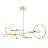 Saturn 6 Light Oversized Chandelier by Hudson Valley - 4106