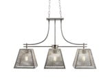 Corbello 3 Light Small Linear Island Pendant by Toltec - 1463-95-23-3625