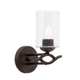Revo 1 Light Wall Sconce 9.75 Inch Tall by Toltec - 141-300