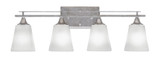 Uptowne 4 Light Vanity Light 25.5 Inch Length by Toltec - 134--9-255