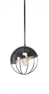 Neo 7W 1 Light Small Stem Pendant 10.75 Inch Tall by Toltec - 1504-975-1075-