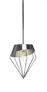 Neo 7W 1 Light Small Stem Pendant 12.5 Inch Tall by Toltec - 1502-975-125-