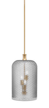 Zola 3 Light Cluster Pendant 22 Inch Tall and 12 Inch Wide by Toltec - 14-GP-4212